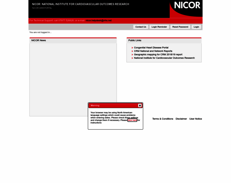 Nicor4.nicor.org.uk thumbnail