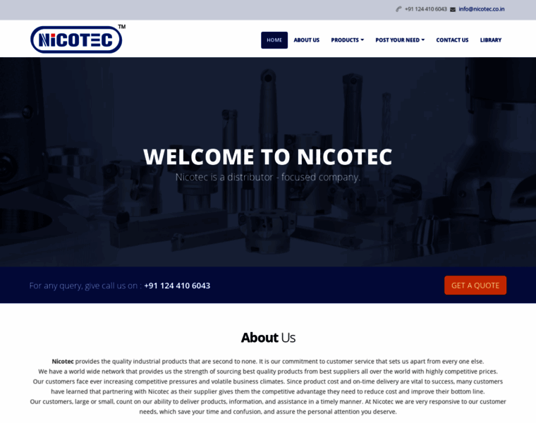 Nicotec.co.in thumbnail