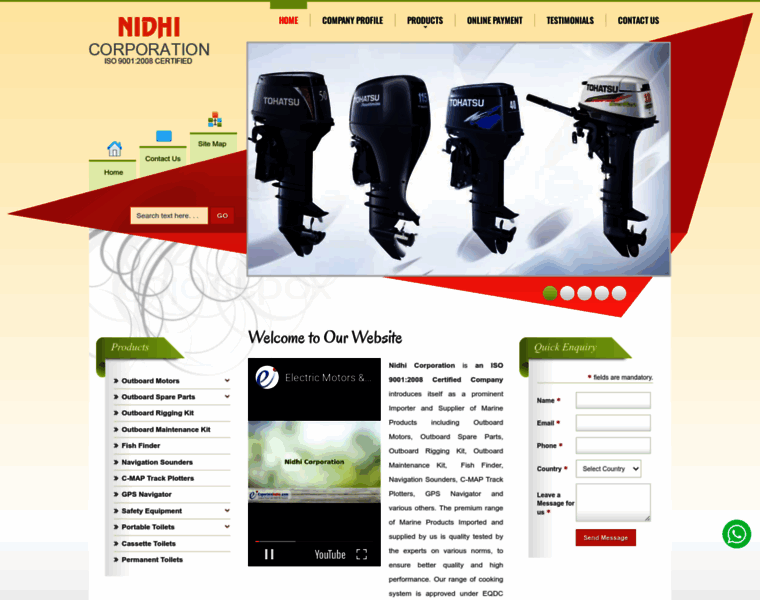 Nidhicorporation.net thumbnail