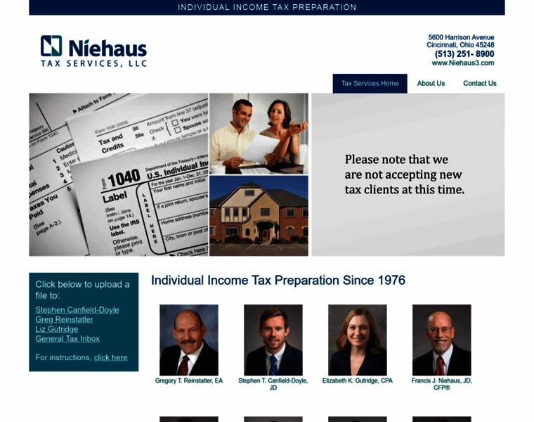Niehaus-tax.com thumbnail