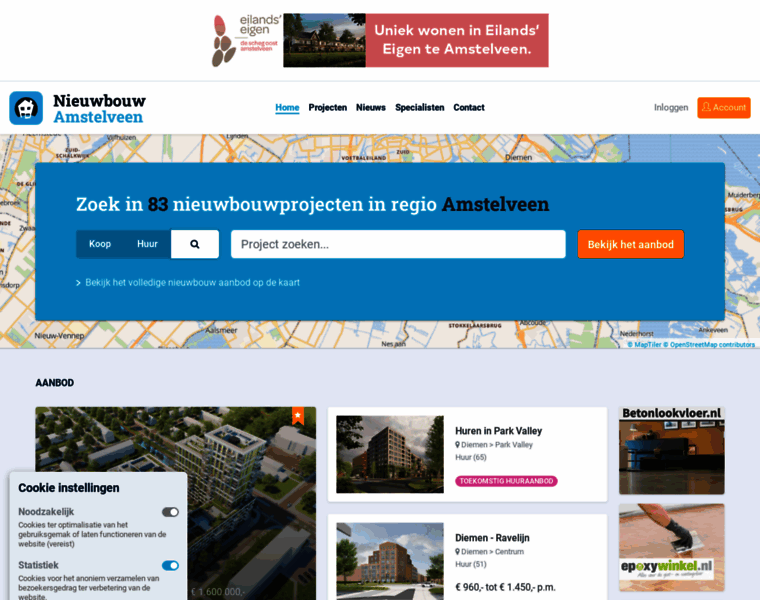 Nieuwbouw-amstelveen.nl thumbnail