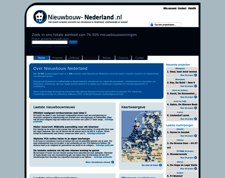 Nieuwbouw-nederland.nl thumbnail