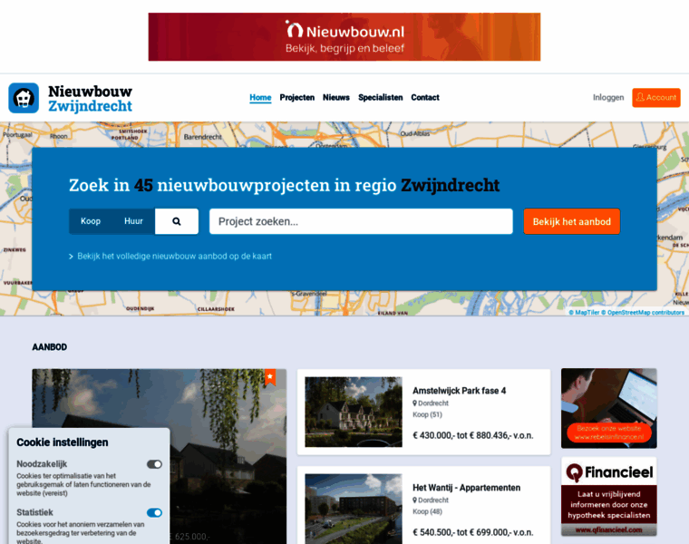 Nieuwbouw-zwijndrecht.nl thumbnail