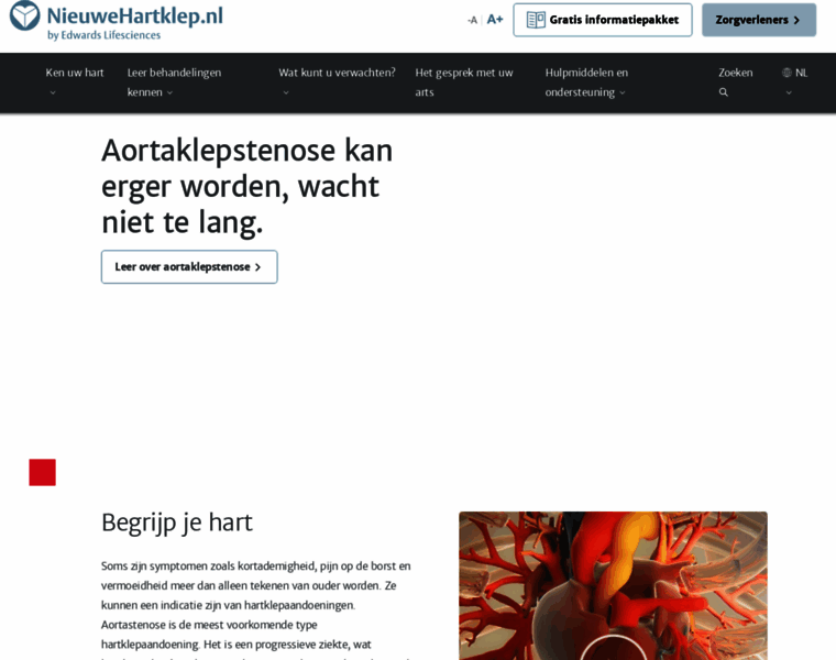 Nieuwehartklep.nl thumbnail