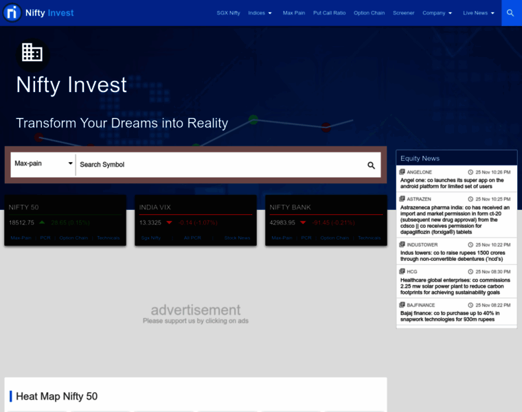 Niftyinvest.com thumbnail