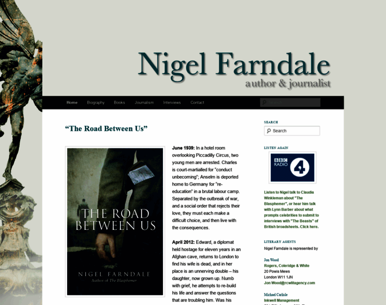 Nigelfarndale.com thumbnail