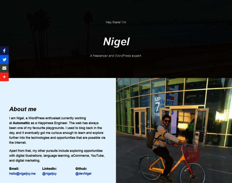 Nigeljoy.me thumbnail Nigeljoy.me thumbnail