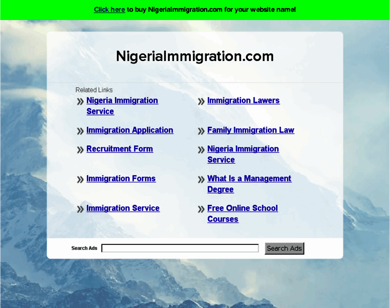 Nigeriaimmigration.com thumbnail