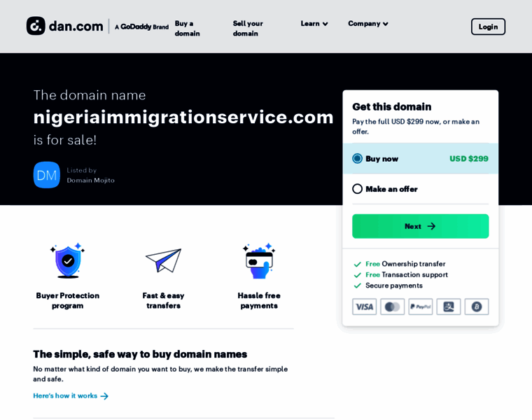 Nigeriaimmigrationservice.com thumbnail