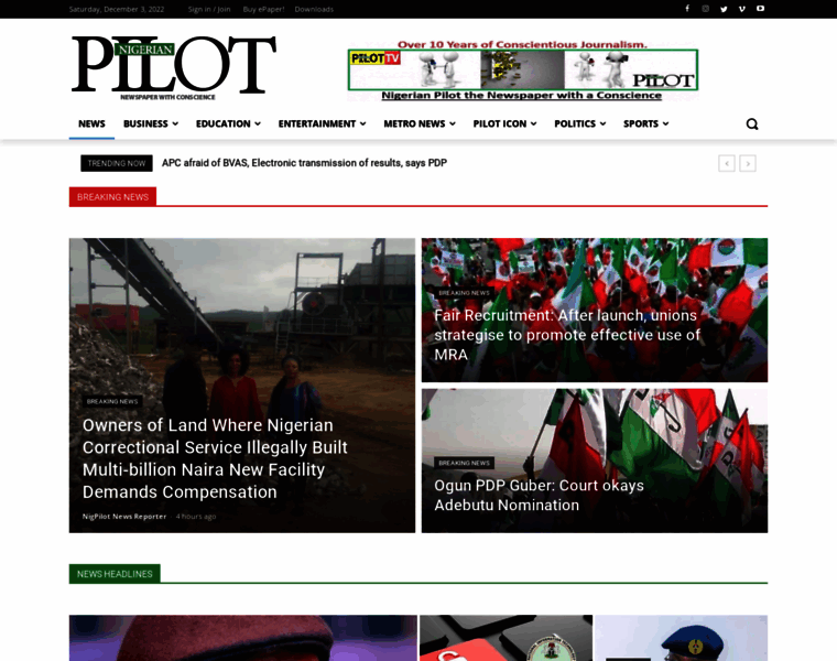 Nigerianpilot.com thumbnail Nigerianpilot.com thumbnail