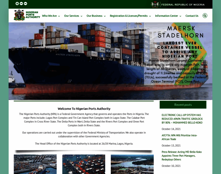 Nigerianports.org thumbnail
