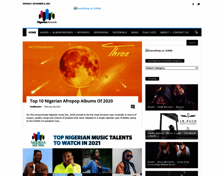 Nigeriansounds.com thumbnail