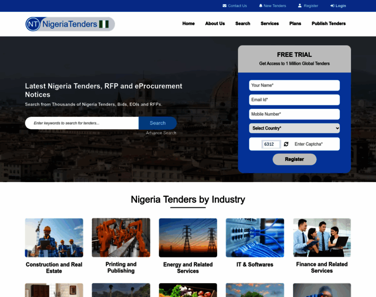 Nigeriatenders.com thumbnail