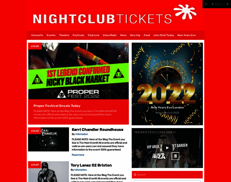 Nightclubtickets.com thumbnail