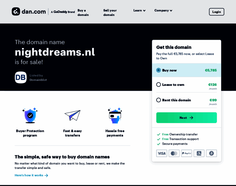 Nightdreams.nl thumbnail