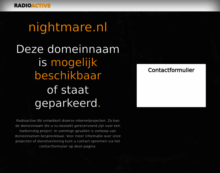 Nightmare.nl thumbnail