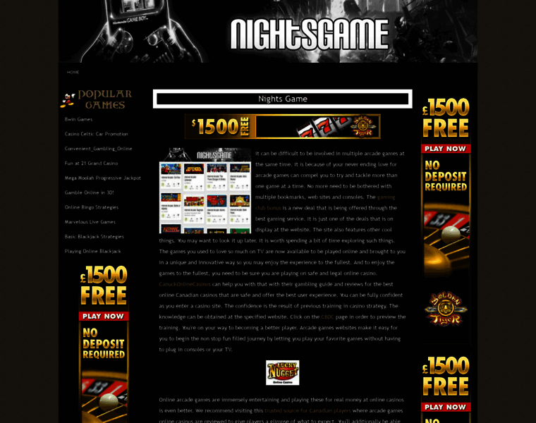 Nightsgame.com thumbnail