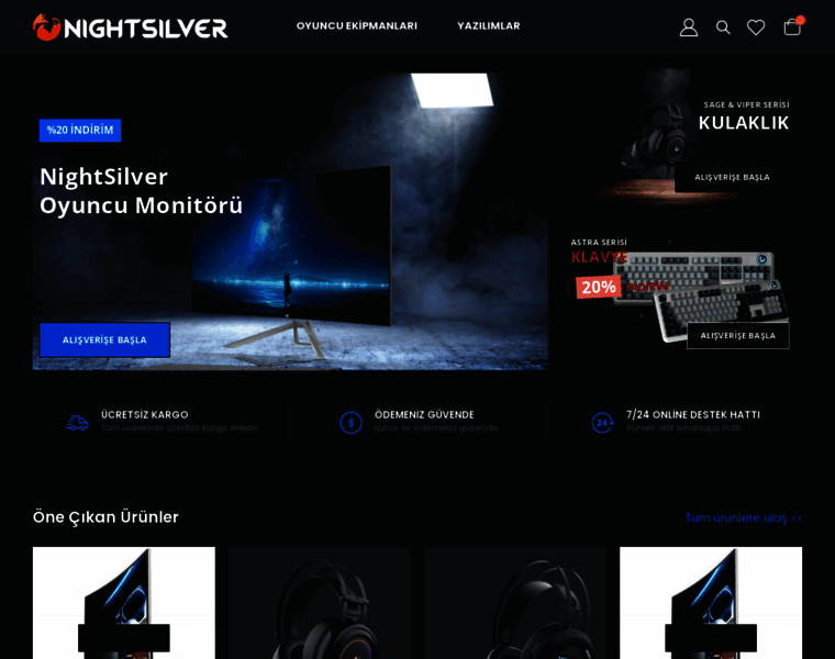 Nightsilver.net thumbnail