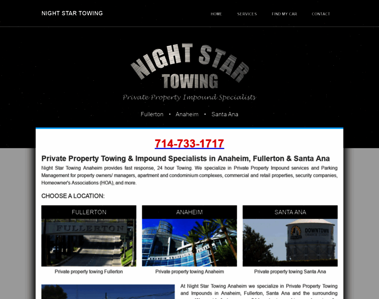 Nightstartowing.com thumbnail