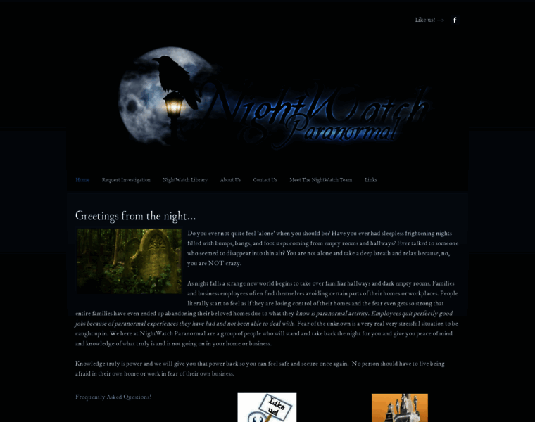 Nightwatchparanormal.com thumbnail