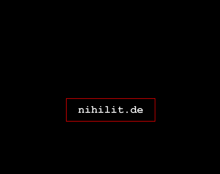 Nihilit.de thumbnail