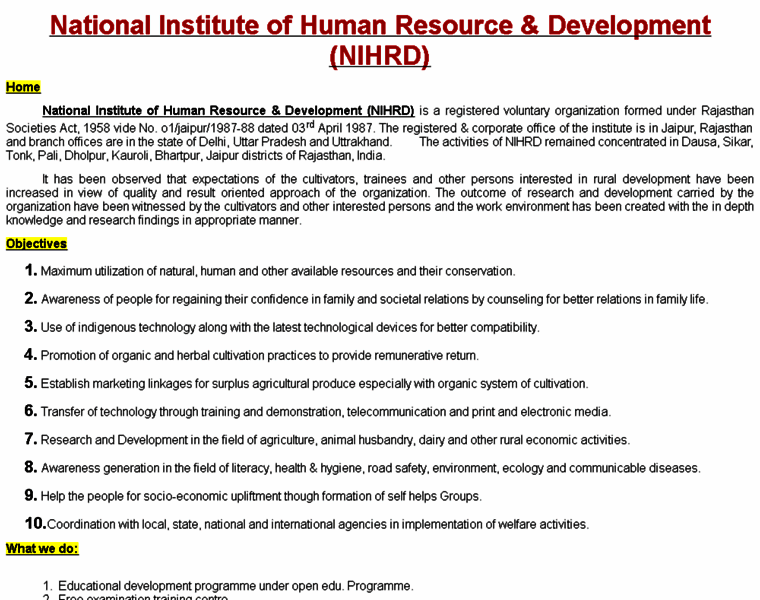 Nihrd.org thumbnail Nihrd.org thumbnail