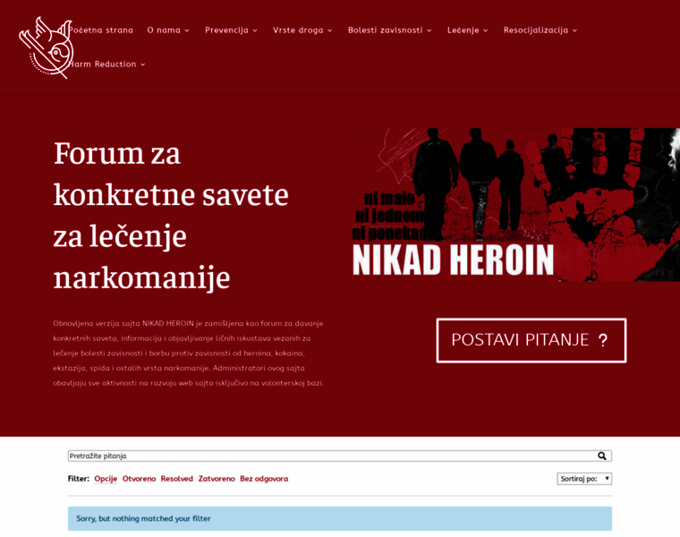 Nikad-heroin.com thumbnail