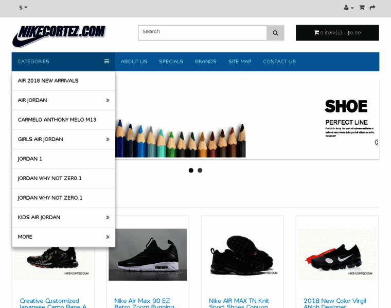 Nike-cortez.com thumbnail
