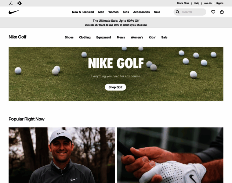 Nikegolf.com thumbnail