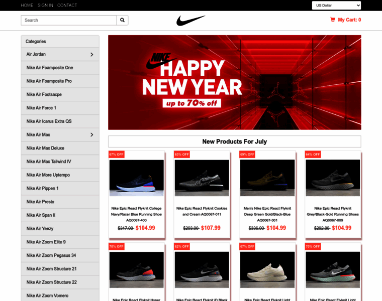 Nikeshoesclearance.us.com thumbnail