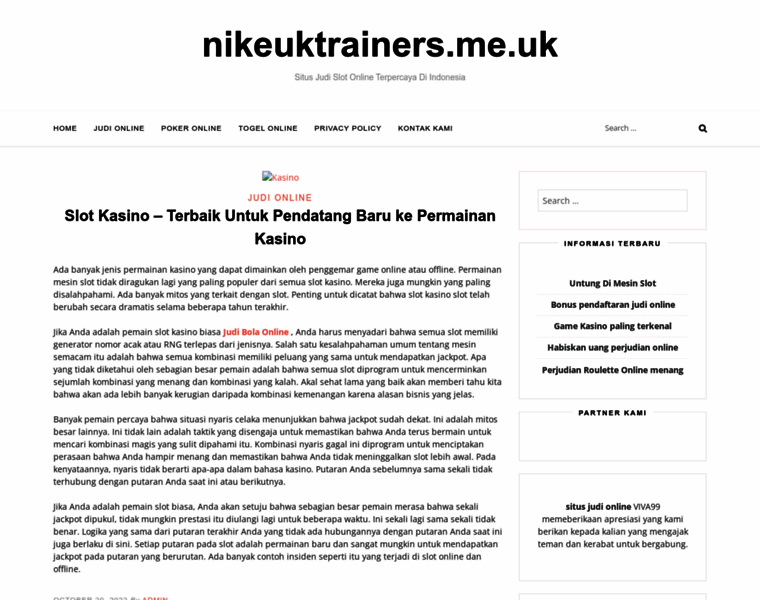 Nikeuktrainers.me.uk thumbnail