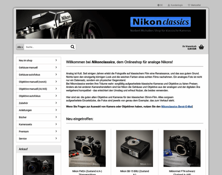 Nikonclassics-michalke.de thumbnail