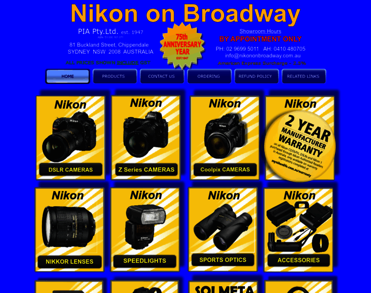 Nikononbroadway.com.au thumbnail