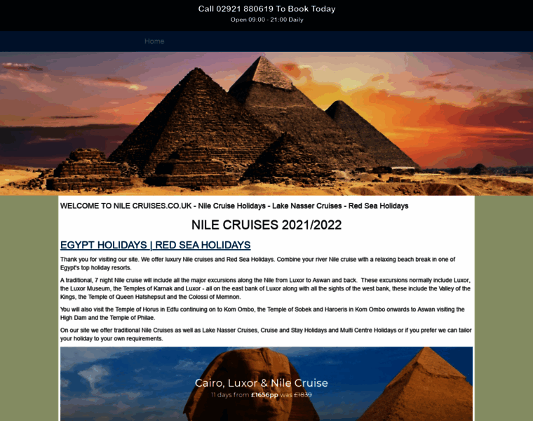 Nile-cruises.co.uk thumbnail
