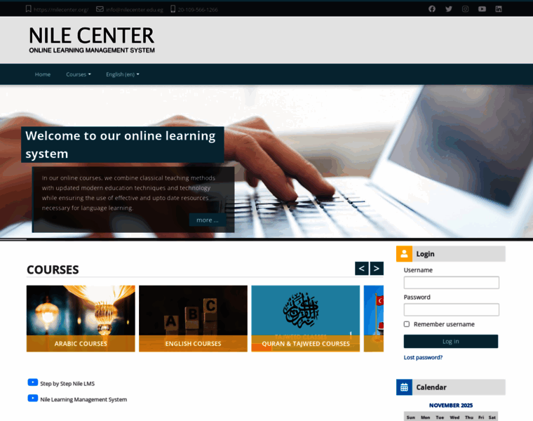 Nilecenter.online thumbnail