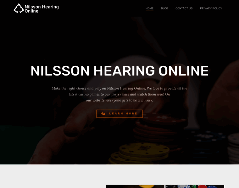 Nilssonhearingonline.com thumbnail