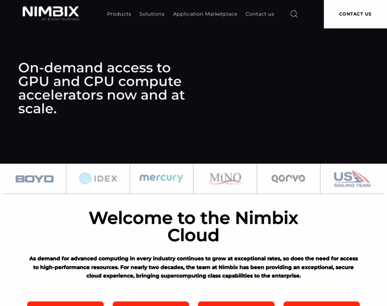 Nimbix.net thumbnail