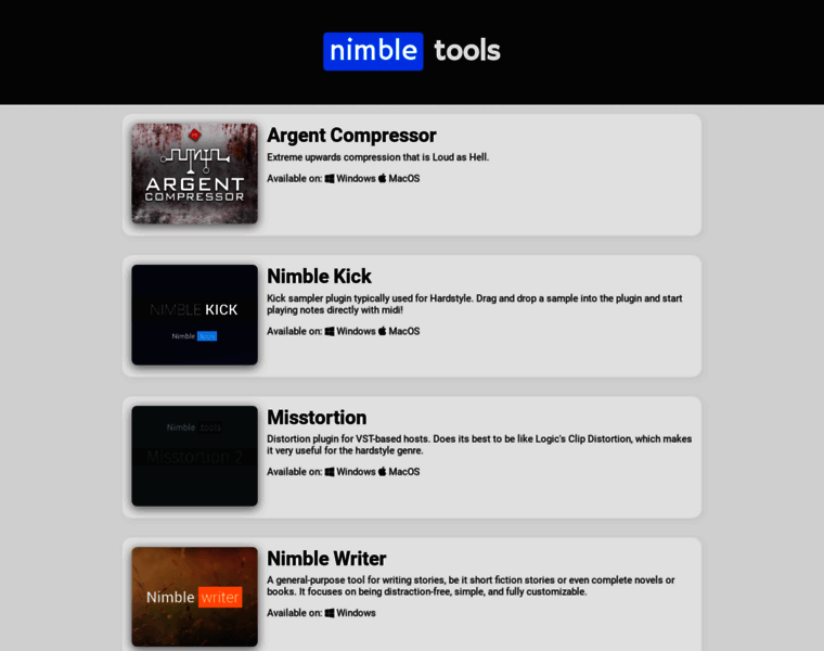Nimble.tools thumbnail