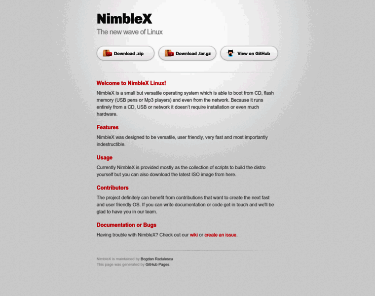 Nimblex.net thumbnail