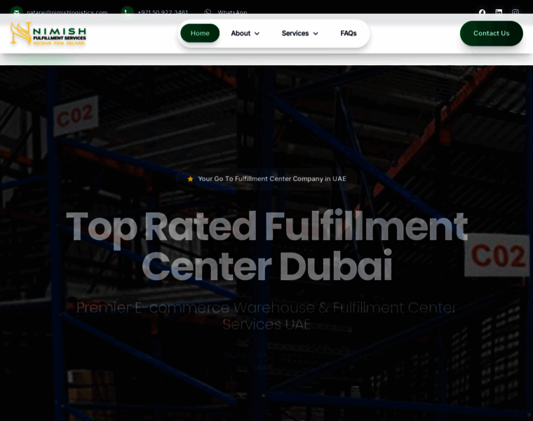 Nimishlogistics.com thumbnail
