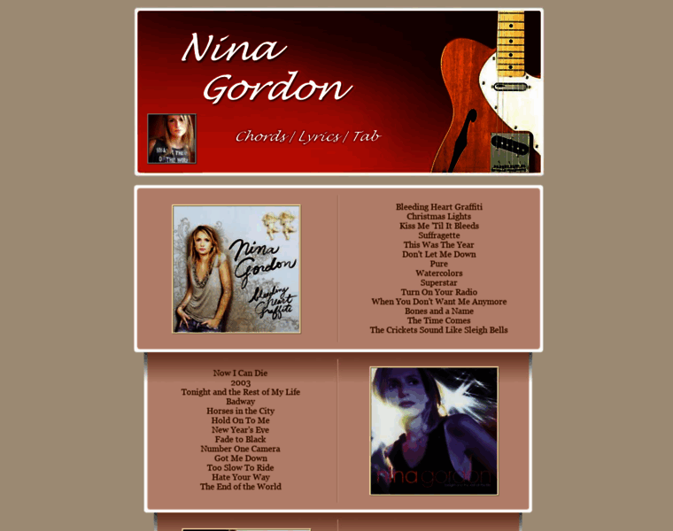 Nina-gordon.net thumbnail