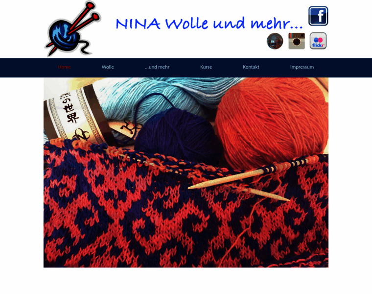 Nina-wolle.de thumbnail