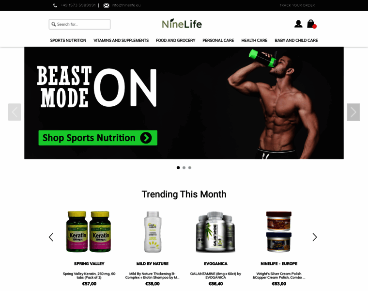 Ninelife.be thumbnail