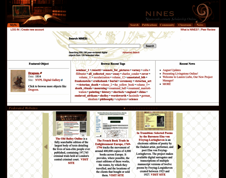 Nines.org thumbnail