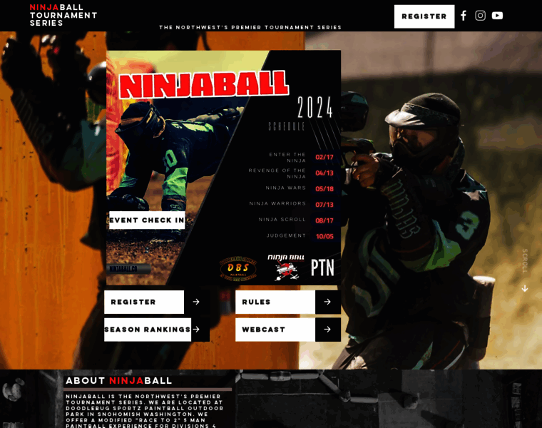 Ninjaball.co thumbnail