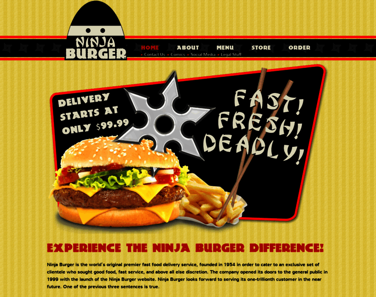 Ninjaburger.com thumbnail
