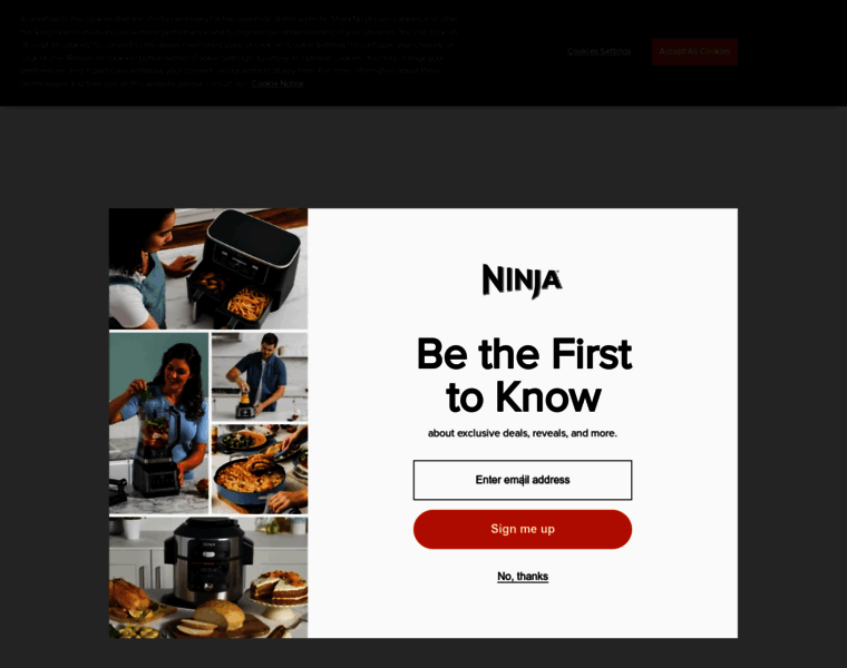 Ninjacooking.co.uk thumbnail