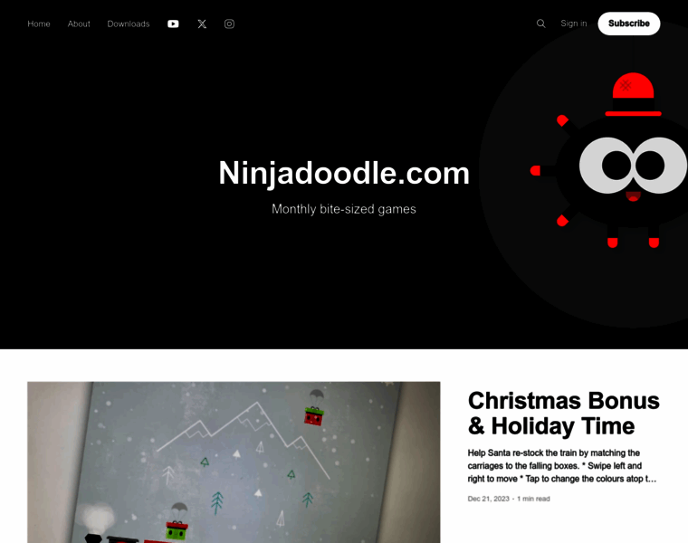 Ninjadoodle.com thumbnail