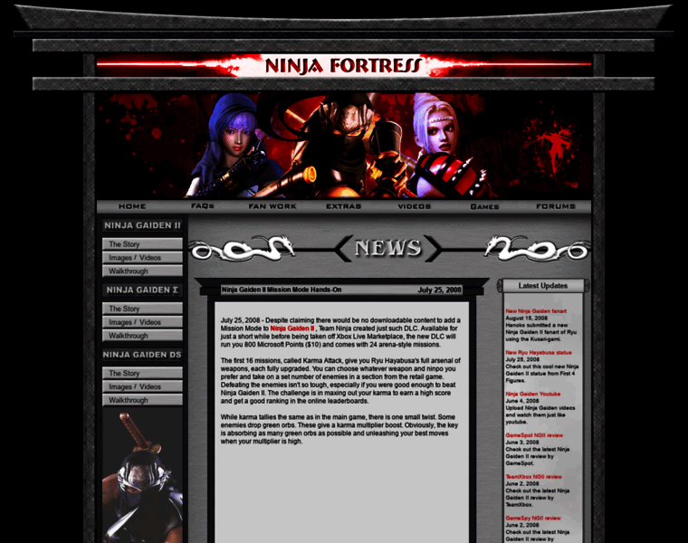 Ninjafortress.com thumbnail