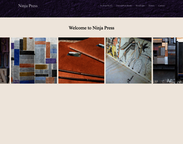 Ninjapressbooks.com thumbnail